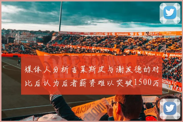 媒体人分析吉莱斯皮与谢泼德的对比后认为后者薪资难以突破1500万